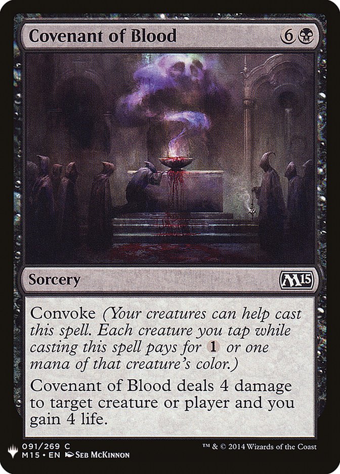 Covenant of Blood [Mystery Booster] | GnG Games