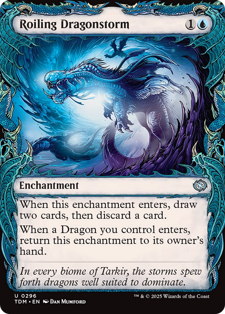 Roiling Dragonstorm (Showcase) [Tarkir: Dragonstorm] | GnG Games