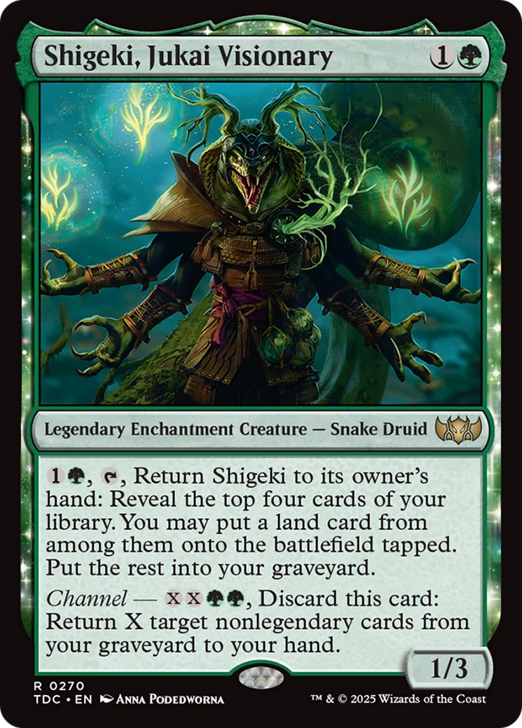 Shigeki, Jukai Visionary [Tarkir: Dragonstorm Commander] | GnG Games