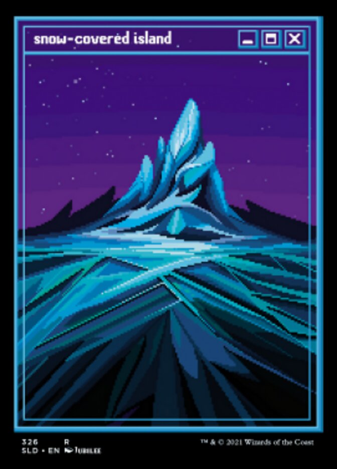 Snow-Covered Island (Foil Etched) [Secret Lair Drop Series] | GnG Games