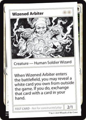 Wizened Arbiter (2021 Edition) [Mystery Booster Playtest Cards] | GnG Games
