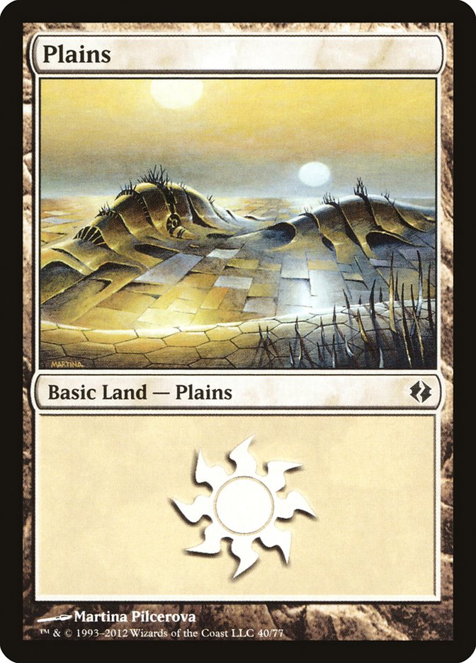 Plains (40) [Duel Decks: Venser vs. Koth] | GnG Games