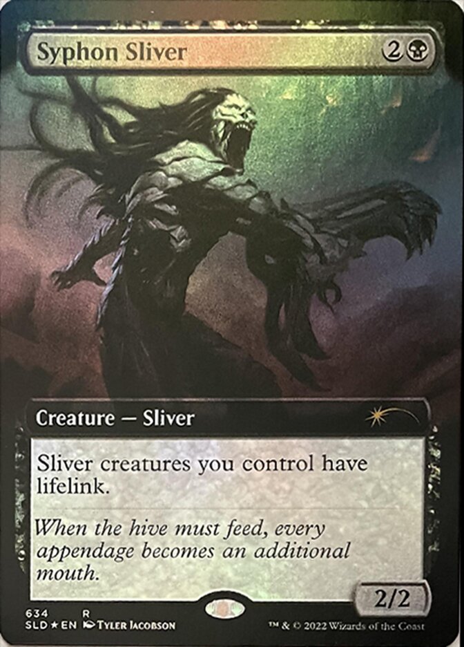 Syphon Sliver (Extended Art) [Secret Lair Drop Promos] | GnG Games