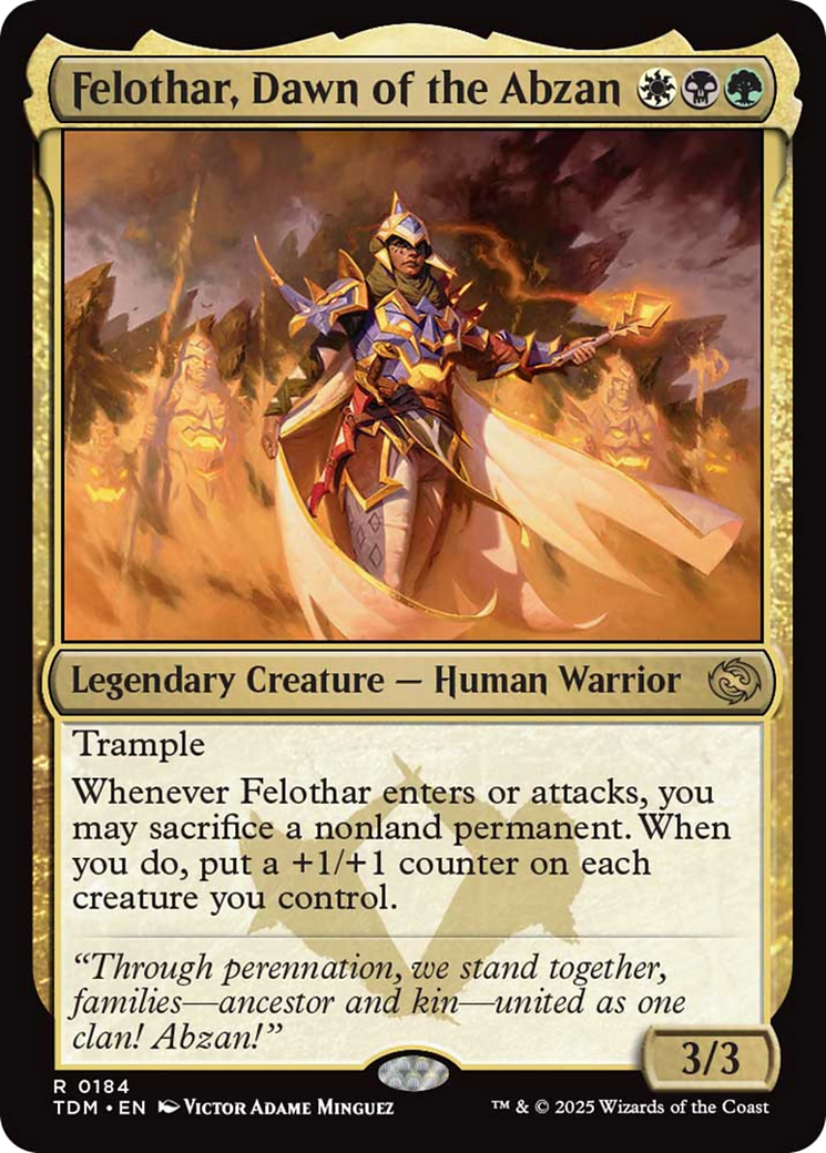 Felothar, Dawn of the Abzan [Tarkir: Dragonstorm] | GnG Games
