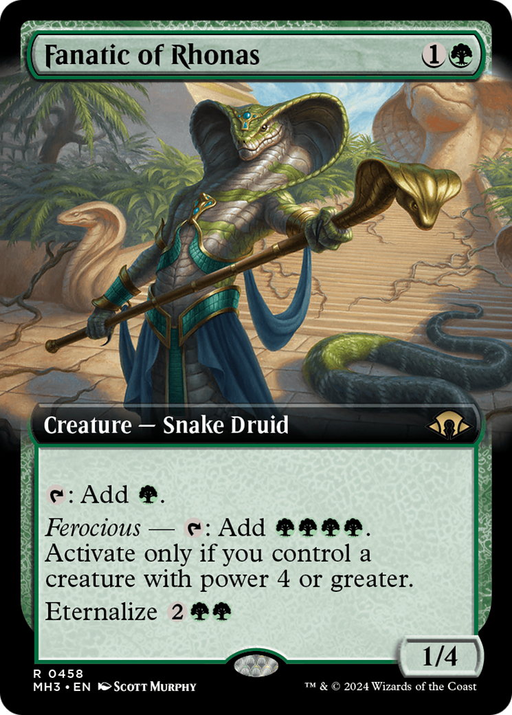 Fanatic of Rhonas (Extended Art) [Modern Horizons 3] | GnG Games