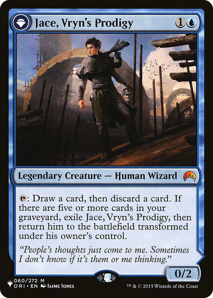 Jace, Vryn's Prodigy // Jace, Telepath Unbound [Secret Lair: From Cute to Brute] | GnG Games