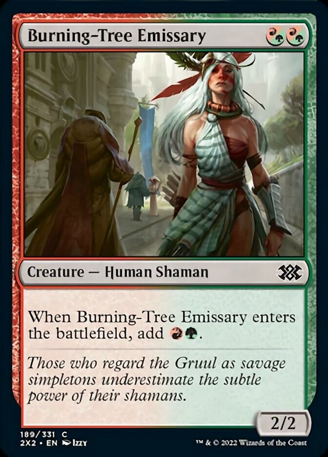 Burning-Tree Emissary [Double Masters 2022] | GnG Games