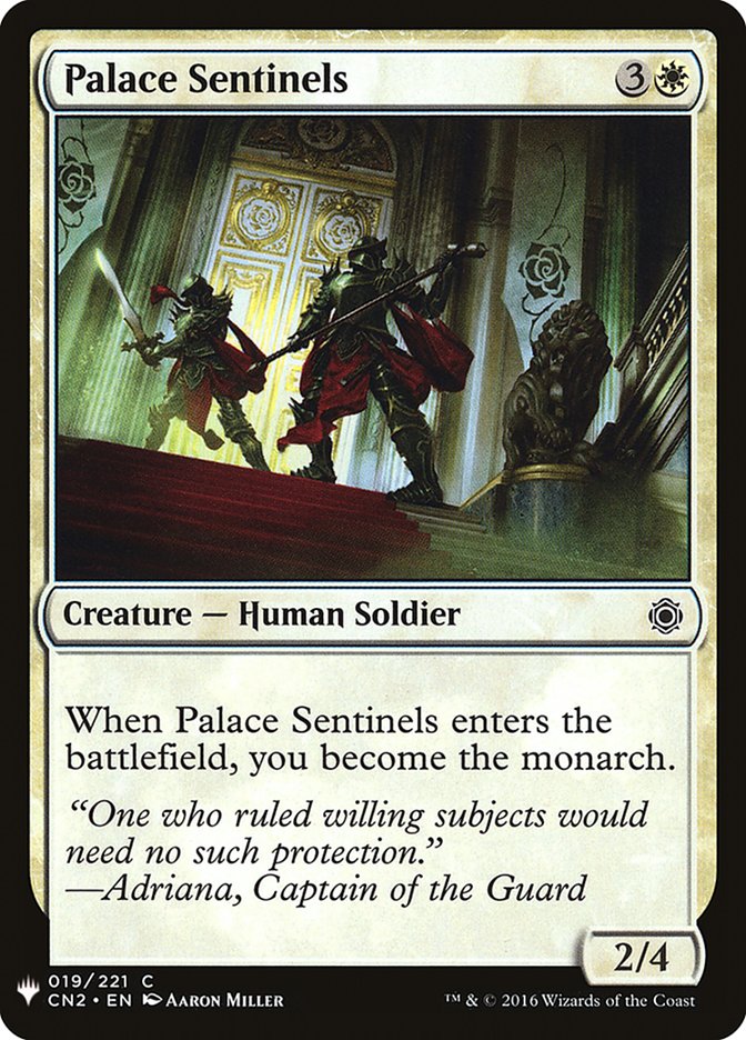 Palace Sentinels [Mystery Booster] | GnG Games