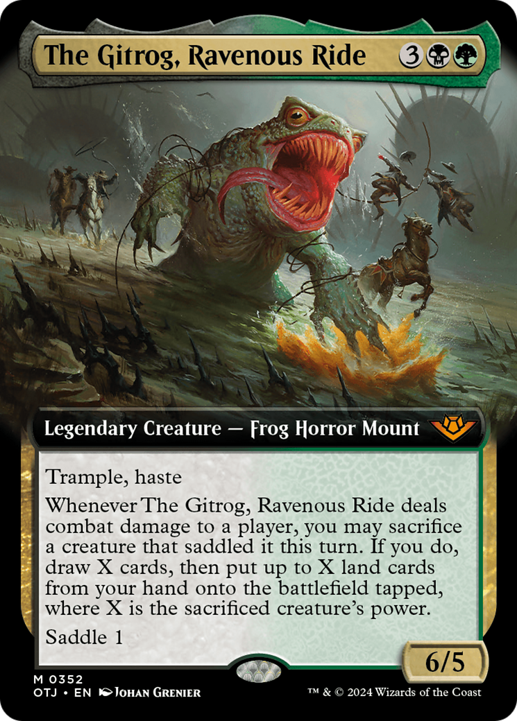 The Gitrog, Ravenous Ride (Extended Art) [Outlaws of Thunder Junction] | GnG Games