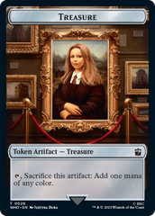 Soldier // Treasure (0028) Double-Sided Token [Doctor Who Tokens] | GnG Games