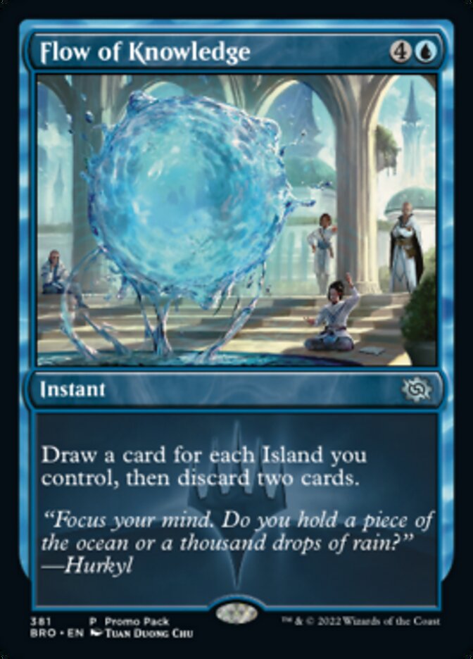Flow of Knowledge (Promo Pack) [The Brothers' War Promos] | GnG Games