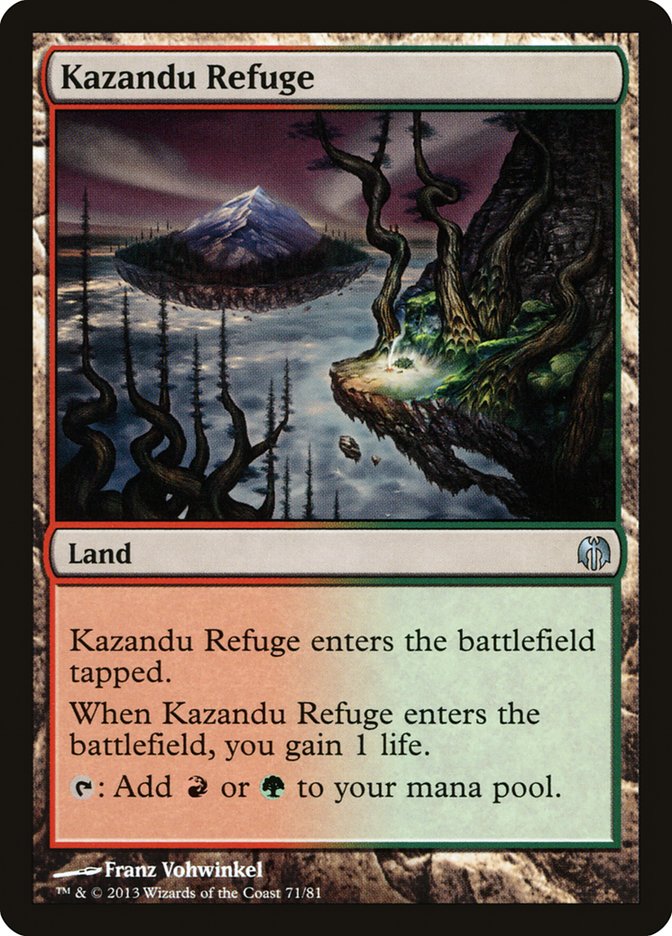 Kazandu Refuge [Duel Decks: Heroes vs. Monsters] | GnG Games