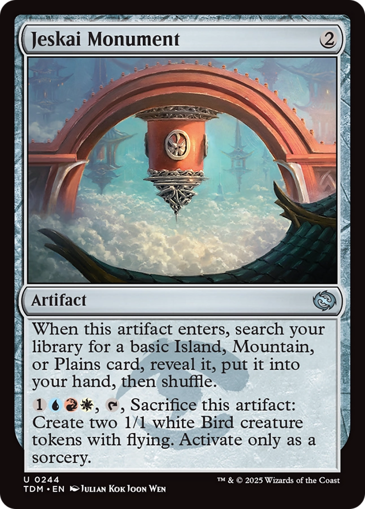 Jeskai Monument [Tarkir: Dragonstorm] | GnG Games