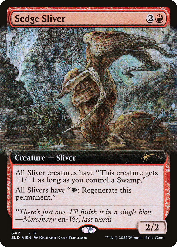 Sedge Sliver (Extended Art) [Secret Lair Drop Promos] | GnG Games