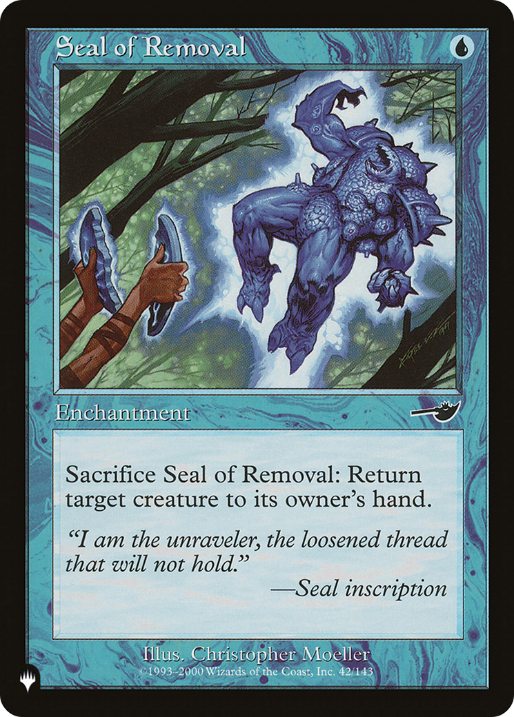 Seal of Removal [The List] | GnG Games