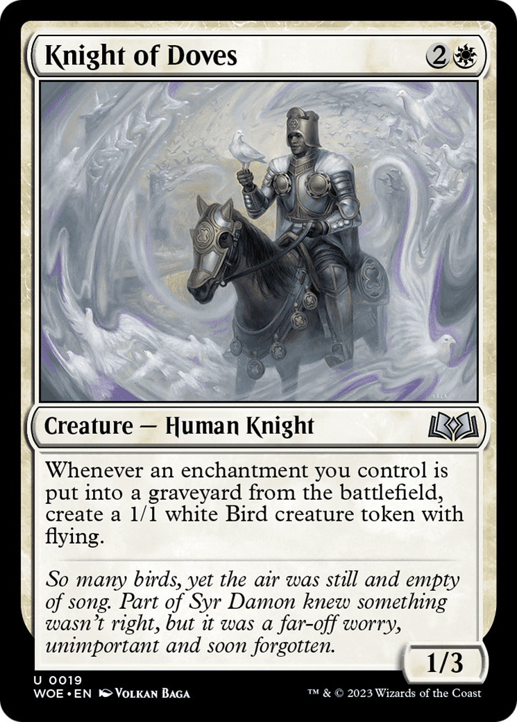Knight of Doves [Wilds of Eldraine] | GnG Games