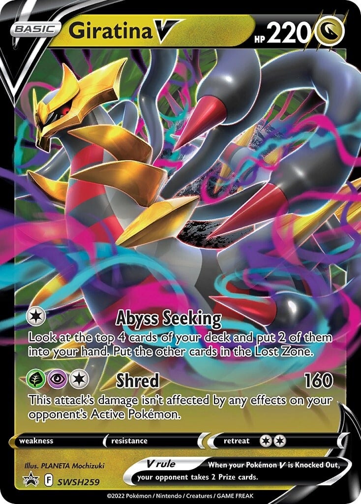 Giratina V (SWSH259) [Sword & Shield: Black Star Promos] | GnG Games