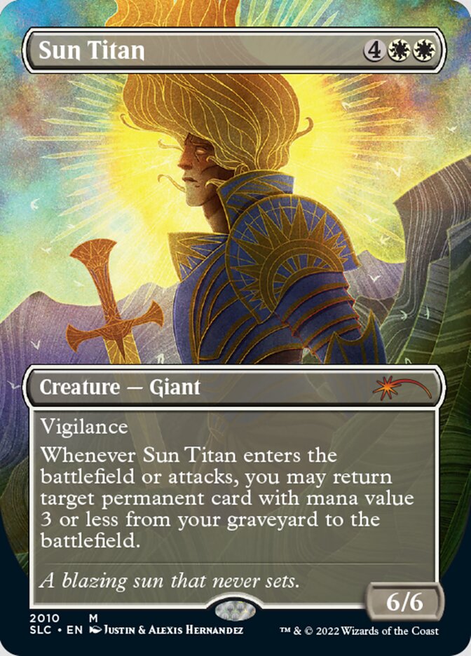 Sun Titan (Borderless) [Secret Lair Countdown Kit] | GnG Games