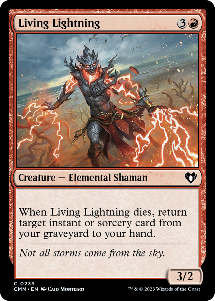 Living Lightning [Commander Masters] | GnG Games