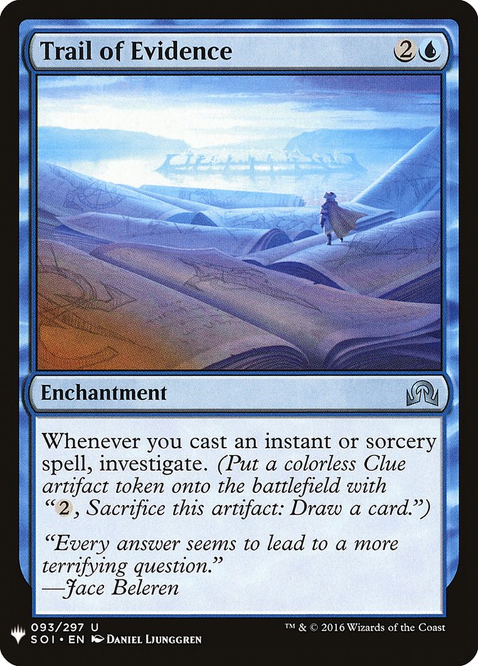 Trail of Evidence [Mystery Booster] | GnG Games