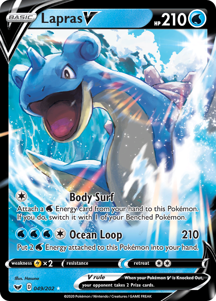 Lapras V (049/202) [Sword & Shield: Base Set] | GnG Games