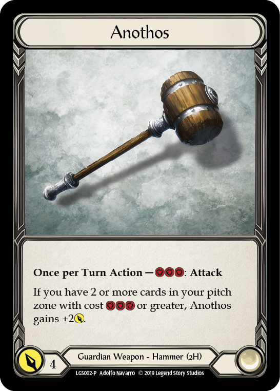 Anothos [LGS002-P] (Promo)  1st Edition Cold Foil | GnG Games