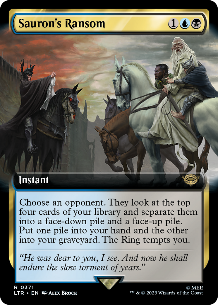 Sauron's Ransom (Extended Art) [The Lord of the Rings: Tales of Middle-Earth] | GnG Games