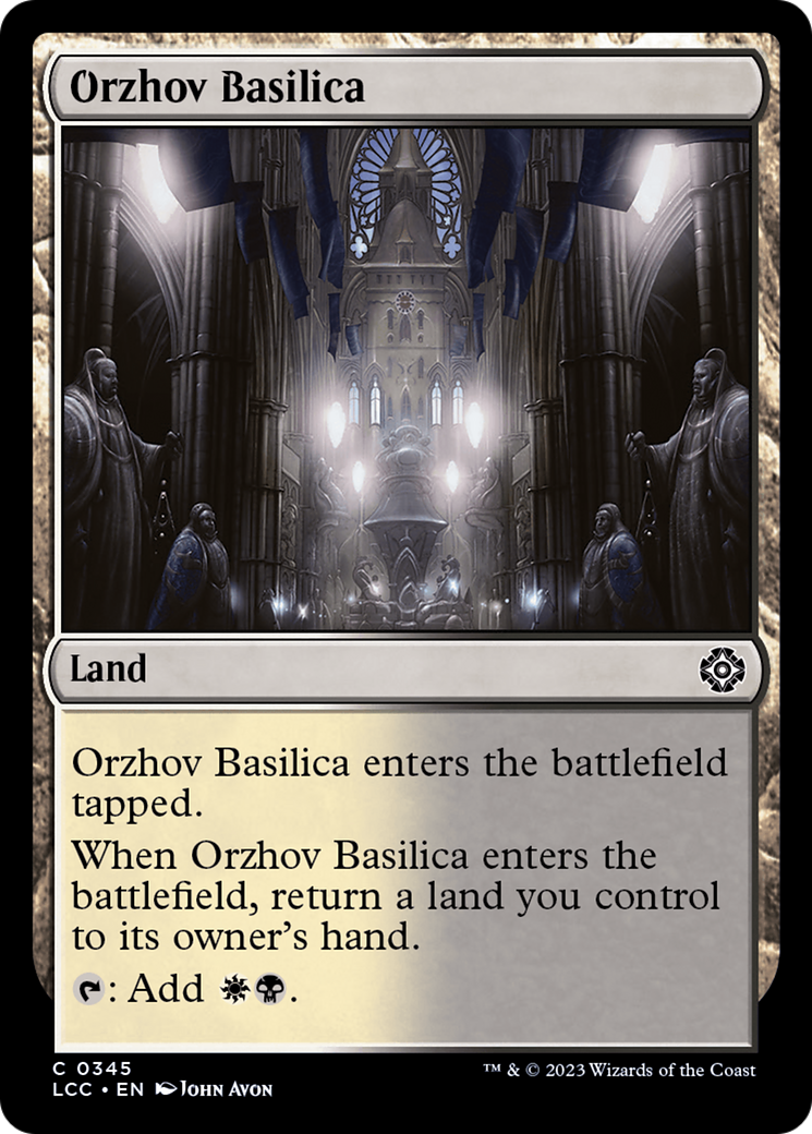 Orzhov Basilica [The Lost Caverns of Ixalan Commander] | GnG Games