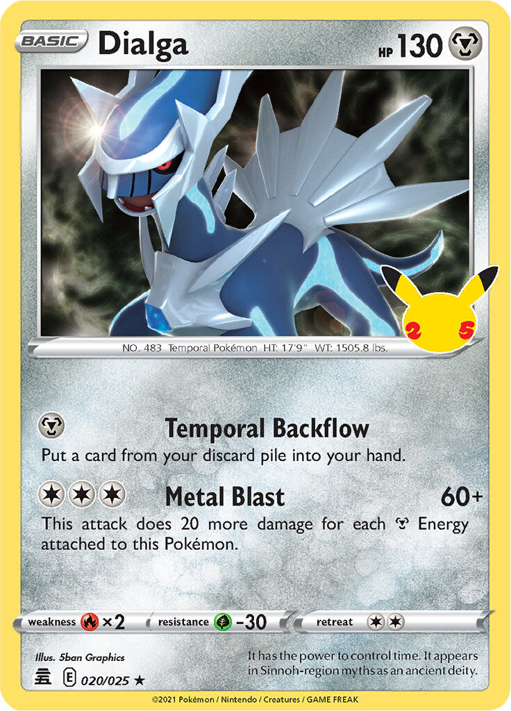 Dialga (020/025) [Celebrations: 25th Anniversary] | GnG Games