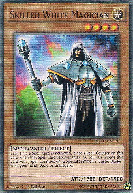 Skilled White Magician [YGLD-ENC20] Common | GnG Games