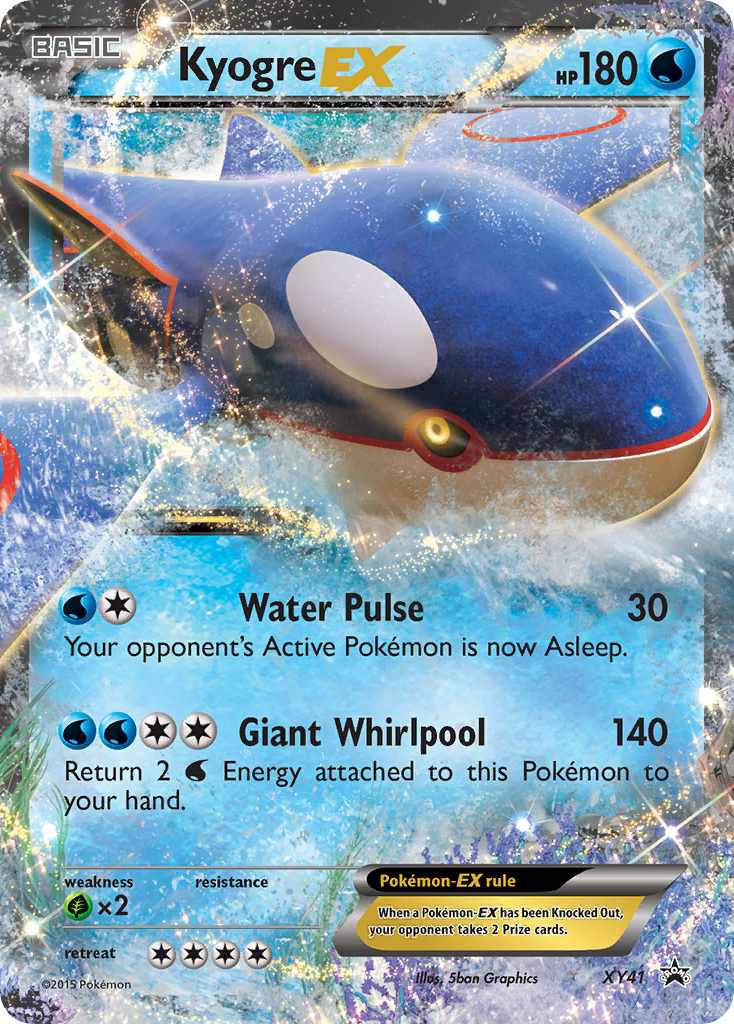 Kyogre EX (XY41) [XY: Black Star Promos] | GnG Games