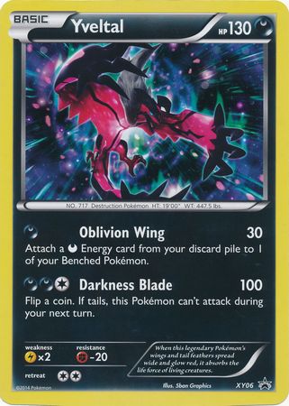 Yveltal (XY06) (Jumbo Card) [XY: Black Star Promos] | GnG Games