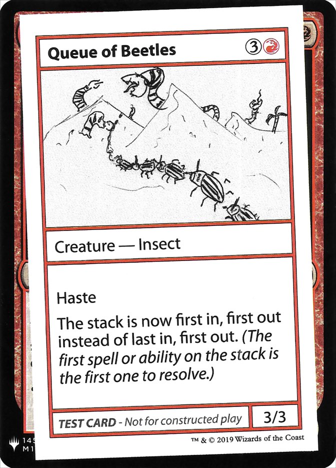 Queue of Beetles [Mystery Booster Playtest Cards] | GnG Games