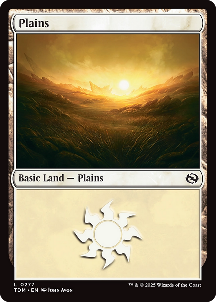 Plains (0277) [Tarkir: Dragonstorm] | GnG Games