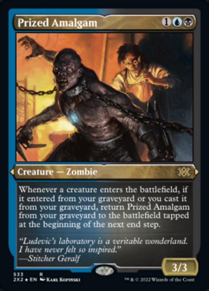 Prized Amalgam (Foil Etched) [Double Masters 2022] | GnG Games