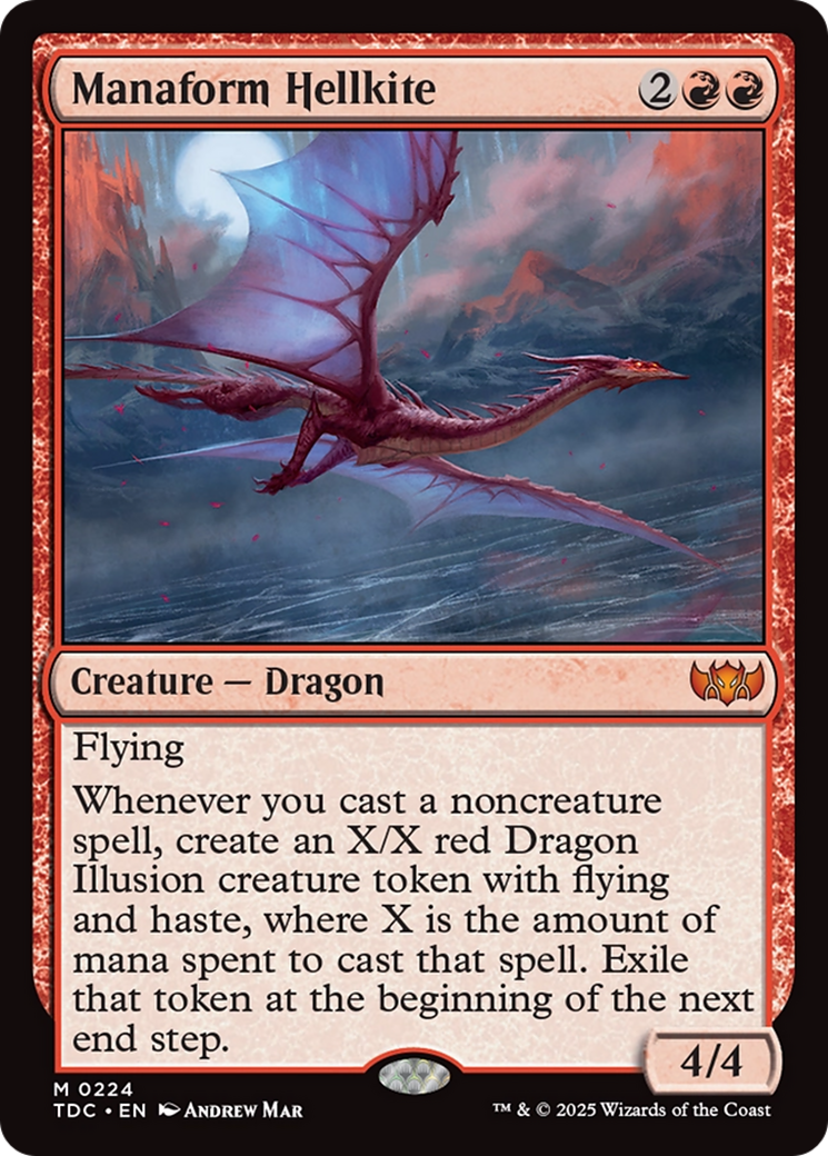 Manaform Hellkite [Tarkir: Dragonstorm Commander] | GnG Games