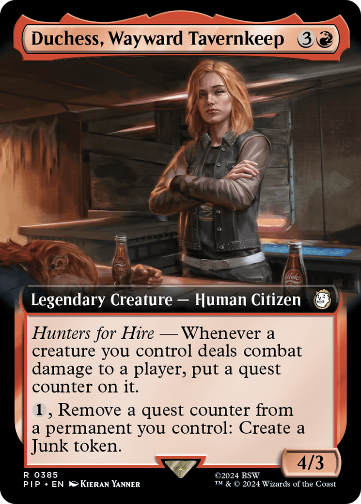 Duchess, Wayward Tavernkeep (Extended Art) [Fallout] | GnG Games