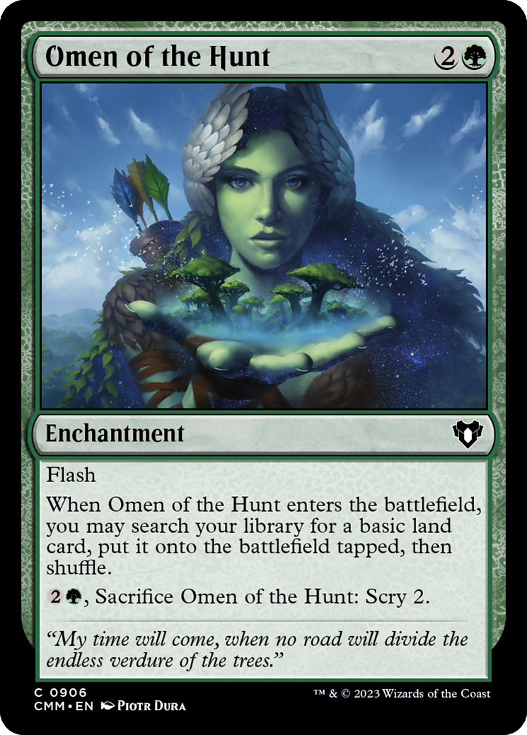 Omen of the Hunt [Commander Masters] | GnG Games
