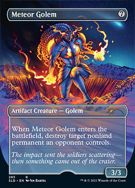 Meteor Golem (Borderless) [Secret Lair Drop Series] | GnG Games