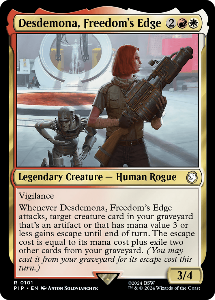 Desdemona, Freedom's Edge [Fallout] | GnG Games