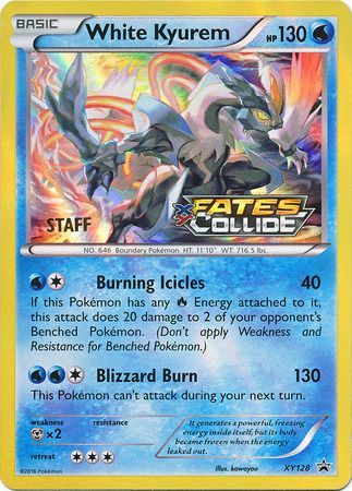 White Kyurem (XY128) (Staff) [XY: Black Star Promos] | GnG Games