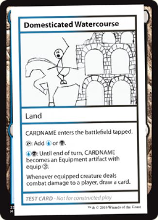 Domesticated Watercourse (2021 Edition) [Mystery Booster Playtest Cards] | GnG Games