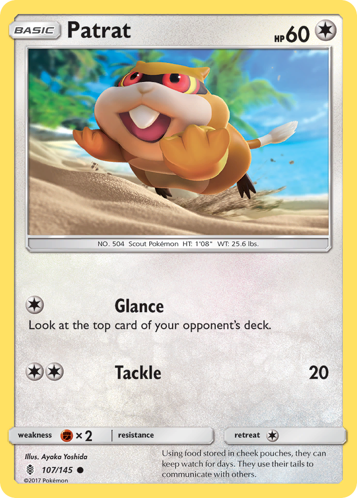 Patrat (107/145) [Sun & Moon: Guardians Rising] | GnG Games