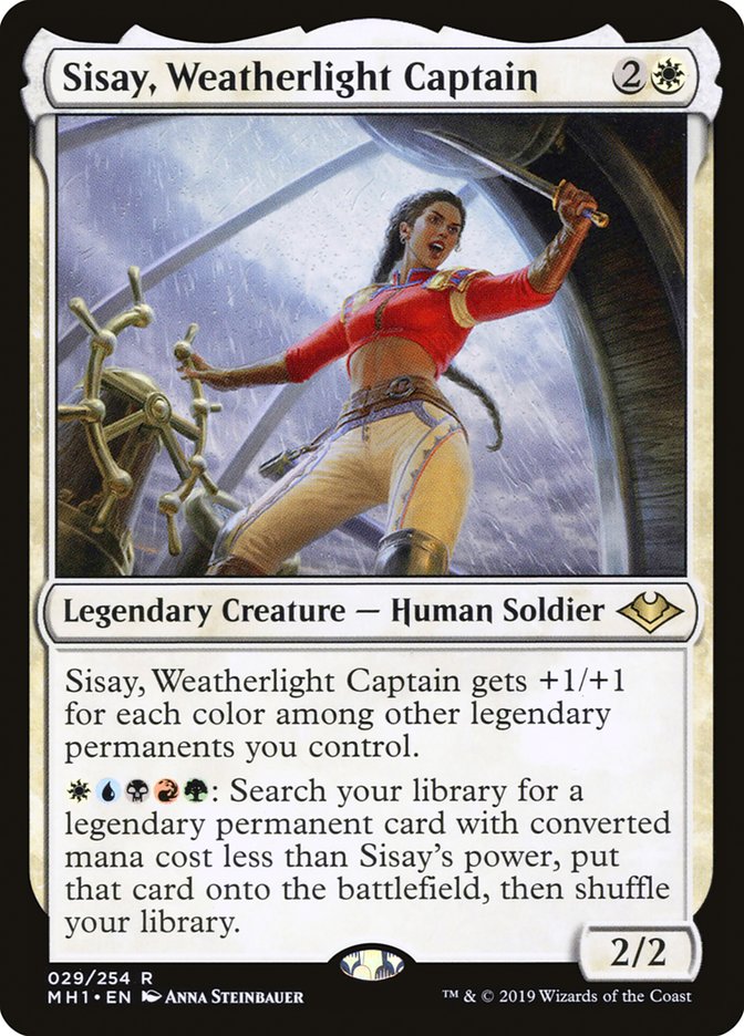 Sisay, Weatherlight Captain [Modern Horizons] | GnG Games