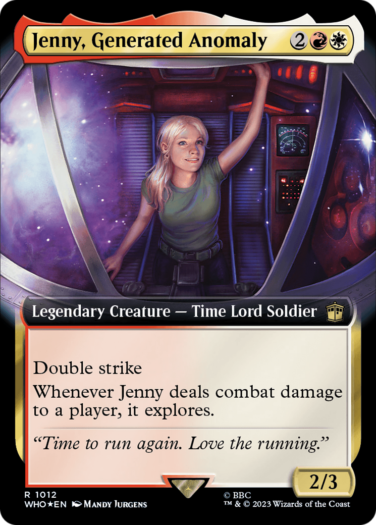 Jenny, Generated Anomaly (Extended Art) (Surge Foil) [Doctor Who] | GnG Games