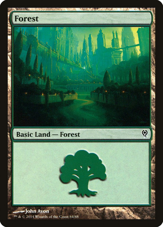 Forest (84) [Duel Decks: Jace vs. Vraska] | GnG Games