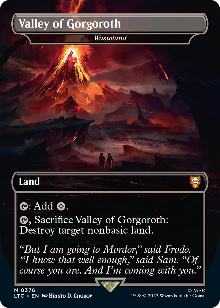 Valley of Gorgoroth - Wasteland [The Lord of the Rings: Tales of Middle-Earth Commander] | GnG Games