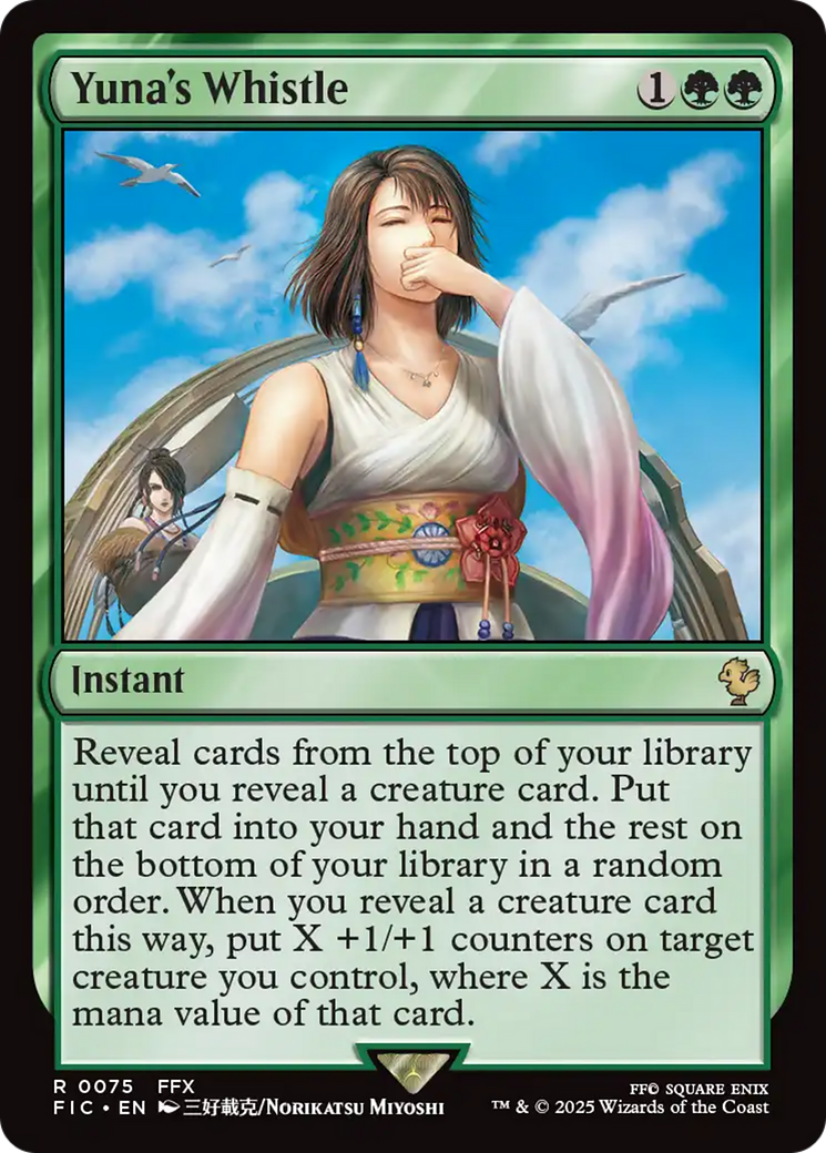 Yuna's Whistle [FINAL FANTASY Commander] | GnG Games