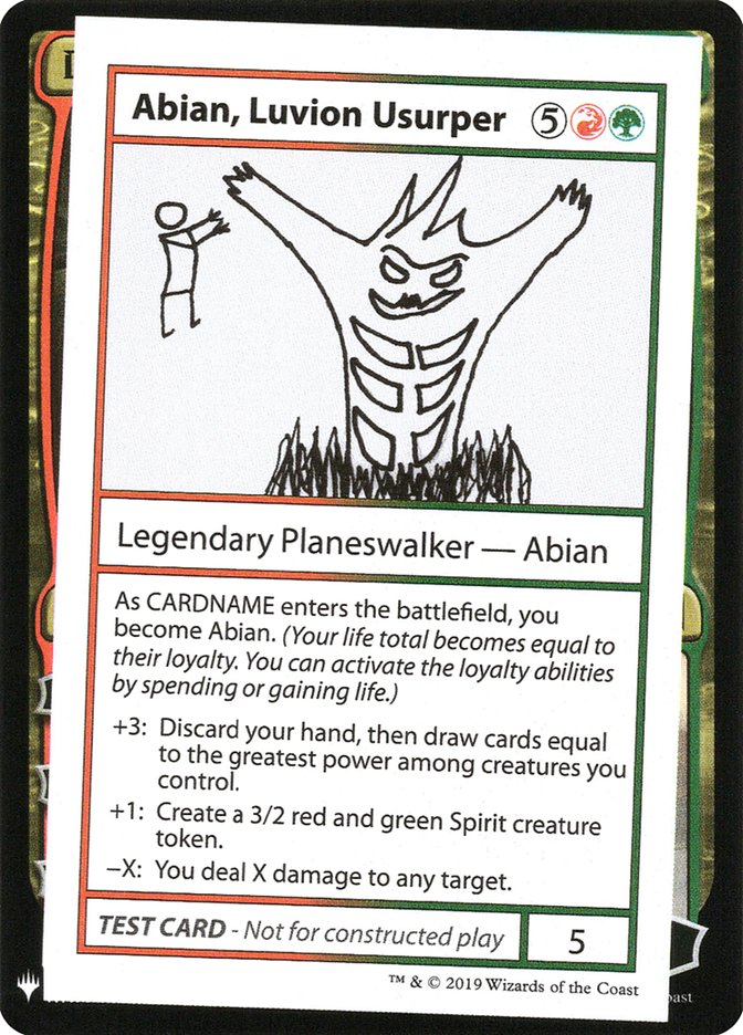 Abian, Luvion Usurper [Mystery Booster Playtest Cards] | GnG Games