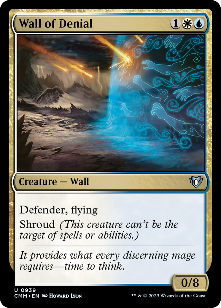 Wall of Denial [Commander Masters] | GnG Games